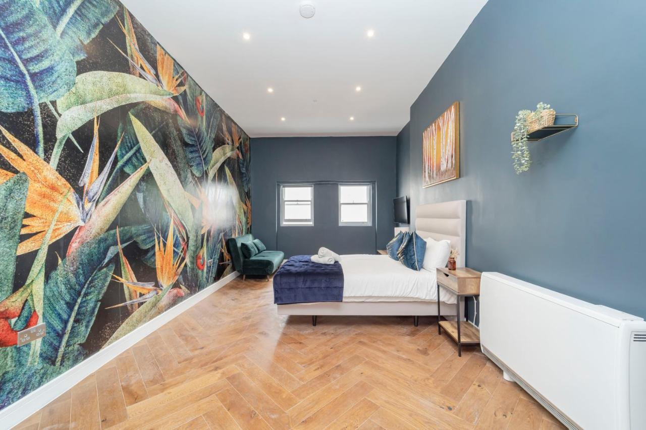 Morden Studio Flat Moments Away From Brighton Seafront Apartment Exterior photo